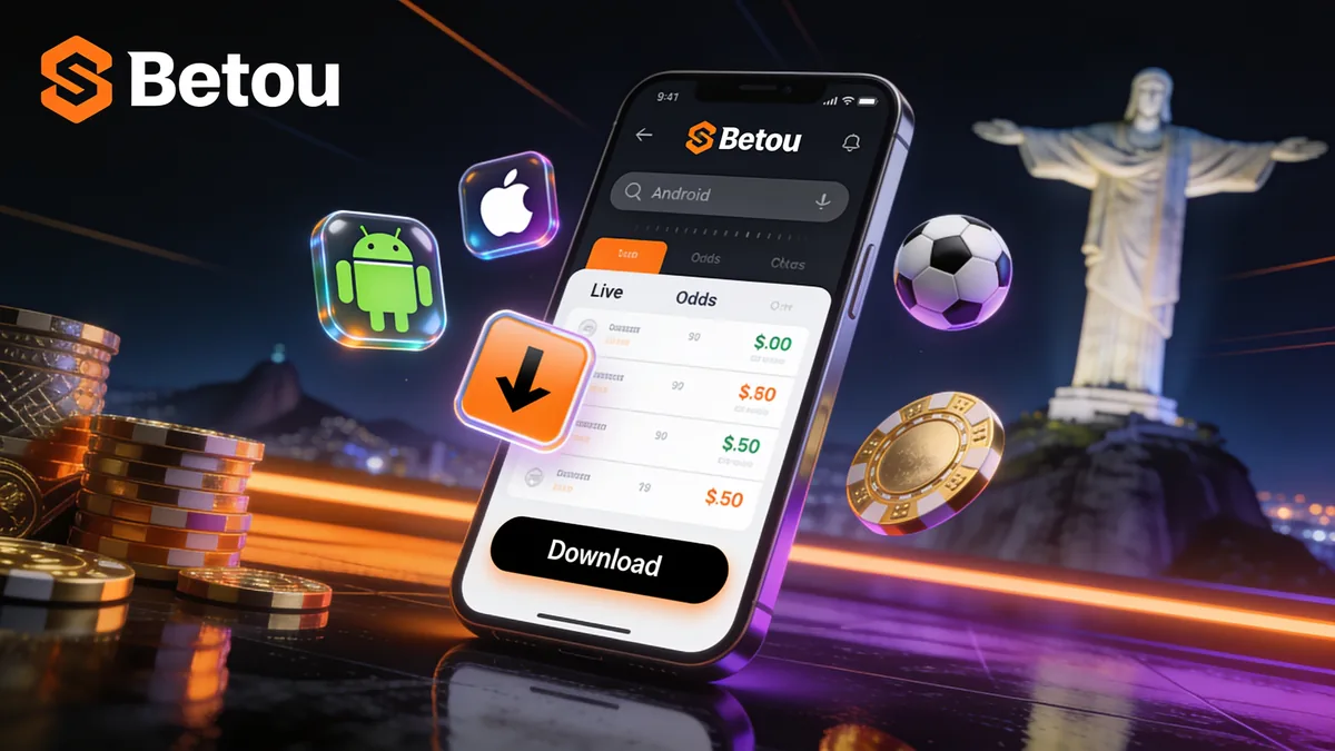 Cadastro Betou pelo celular: app e site móvel — betou no Brasil